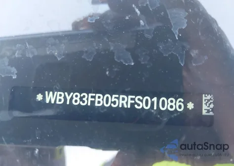 2024 BMW I4 Gran Coupe xDrive40 из США, поврежденный, VIN WBY83FB05RFS01086